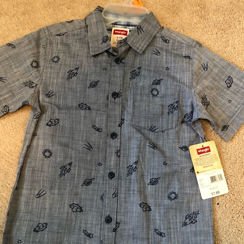 Boys Button Up Shirt